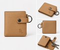 Leather Key Pouch - Tan
